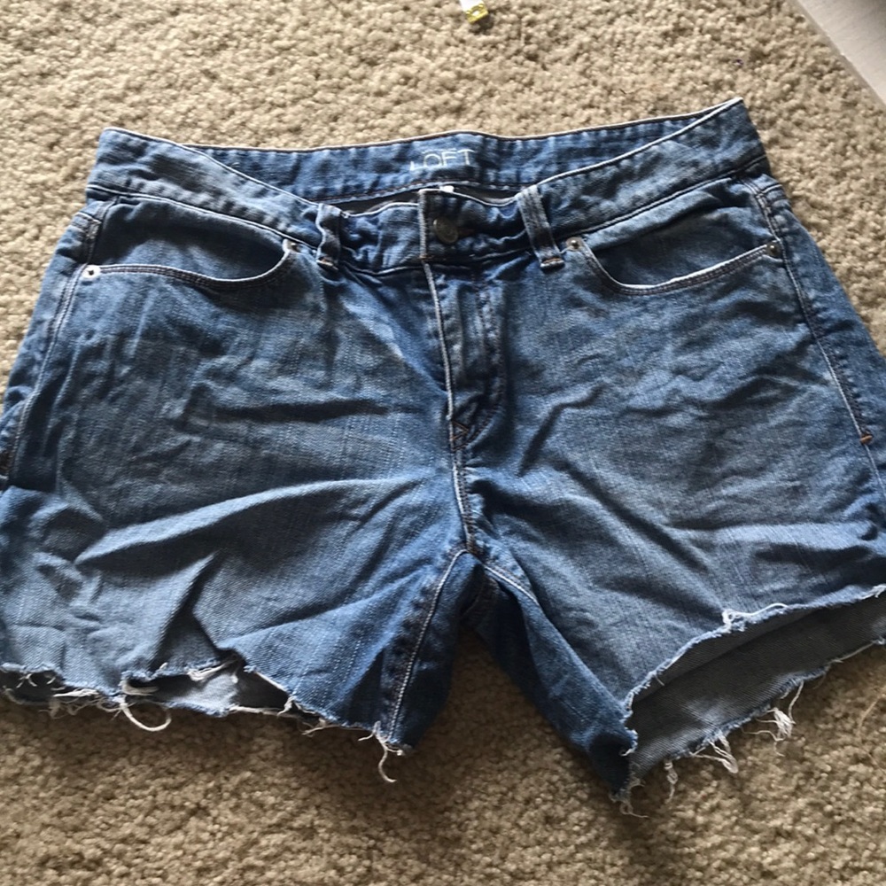 Ann Taylor Loft jean shorts